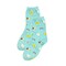 Wrapables Novelty Animal Print Crew Socks (Set of 5), Cat Face